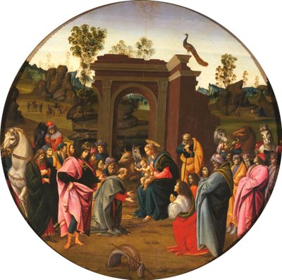 Adoracja Trzech Króli autorstwa Bartolomeo di Giovanni