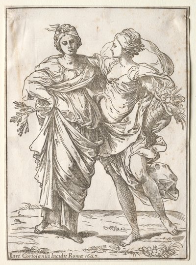 Sojusz Pokoju i Obfitości, 1642. autorstwa Bartolommeo Coriolano