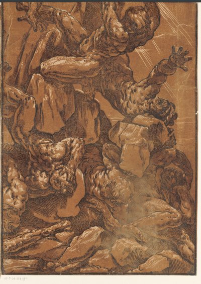 Upadek gigantów (część czwarta) autorstwa Bartolommeo Coriolano