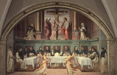 Ukrzyżowanie z refektarza San Marco autorstwa Bartolommeo Sogliani