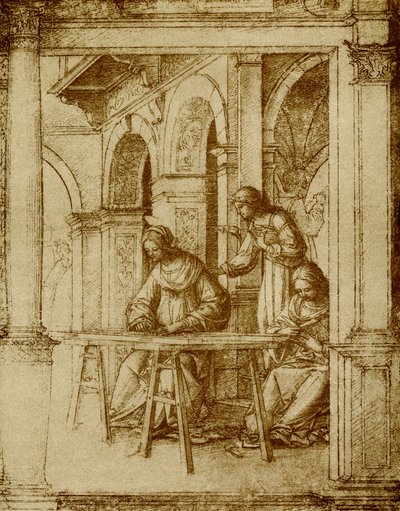 Maryja Dziewica pracuje autorstwa Bartolommeo Suardi Bramantino
