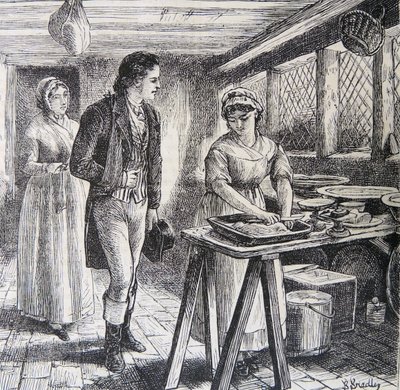 Hetty Sorrel, 1859 autorstwa Basil Bradley