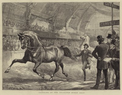 Kłus na Islington Horse Show autorstwa Basil Bradley