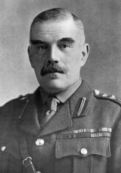 Generał Sir William Robertson, żołnierz brytyjski, ok. 1920 r. autorstwa Bassano Studio