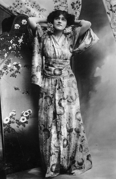 Hilda Hammerton, aktorka, początek XX wieku. autorstwa Bassano Studio
