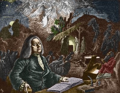 Portret Jerzego Fryderyka Handla (Georg Friedrich Handel autorstwa Batt (1892 1945)
