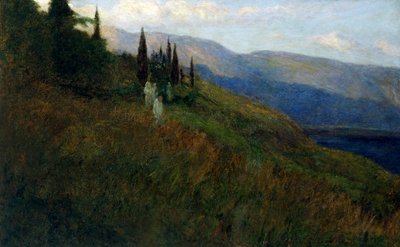 Czas pokoju – Battista Costantini (ur. 1854) autorstwa Battista Costantini
