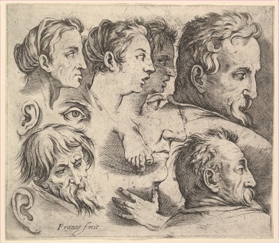 Studia szefów. autorstwa Battista Franco Veneziano