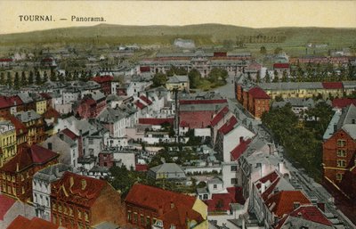 Tournai: Panorama (zdjęcie kolorowe) autorstwa Belgian Photographer
