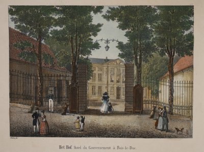 Het Hof, Dom Rządowy w 