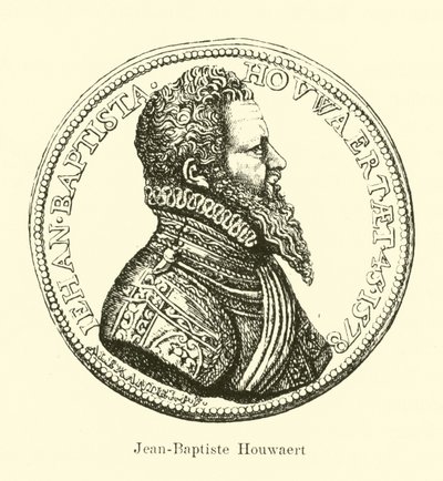 Johan Baptista Houwaert, flamandzki pisarz autorstwa Belgian School