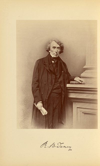 [Roger Brooke Taney] autorstwa Bendann Brothers