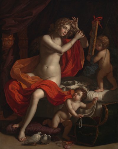 Toaleta Wenus, ok. 1674-84 autorstwa Benedetto the Younger Gennari
