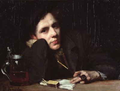 Portret Arthura Wasse (olej na płótnie) autorstwa Benes Knupfer