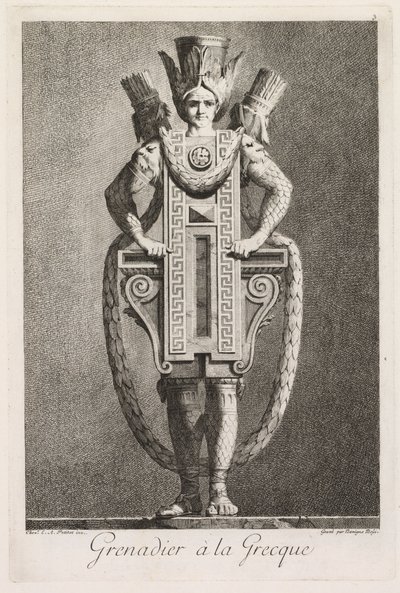 Grecka maskarada: Grecki granat (tabl. 3) autorstwa Benigno Bossi