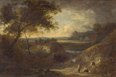 „Pejzaż z postaciami”, 1796-1838 autorstwa Benjamin Barker