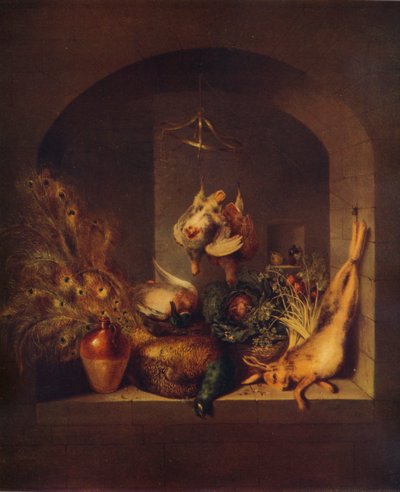 Martwa natura, 1824 autorstwa Benjamin Blake