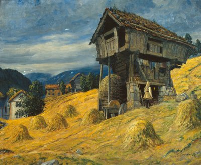 Dziewczyna w magazynie (obraz) autorstwa Benjamin Blessum