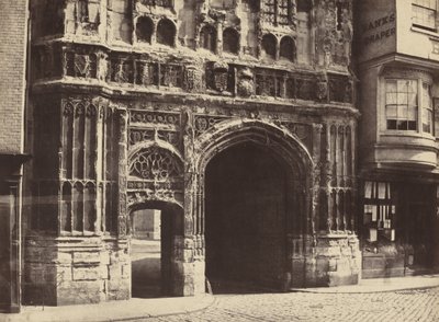 Brama Christchurch, Canterbury autorstwa Benjamin Brecknell Turner