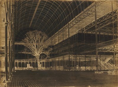 Crystal Palace, Hyde Park, Transept, 1852. autorstwa Benjamin Brecknell Turner