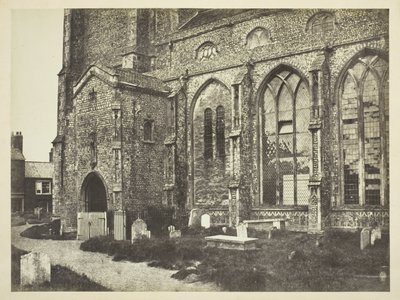 Południowa strona kościoła Cromer autorstwa Benjamin Brecknell Turner