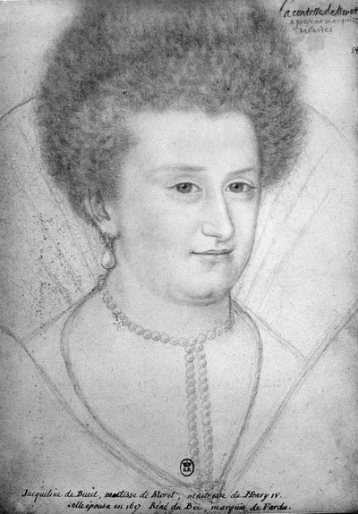 Portret Jacqueline de Bueil (1580-1651) hrabina Moret autorstwa Benjamin Foulon