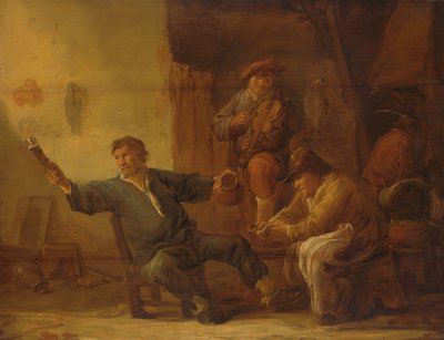 Wnętrze chaty chłopskiej autorstwa Benjamin Gerritsz Cuyp