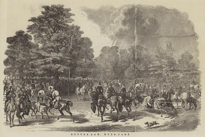 Rotten-Row, Hyde-Park autorstwa Benjamin Herring