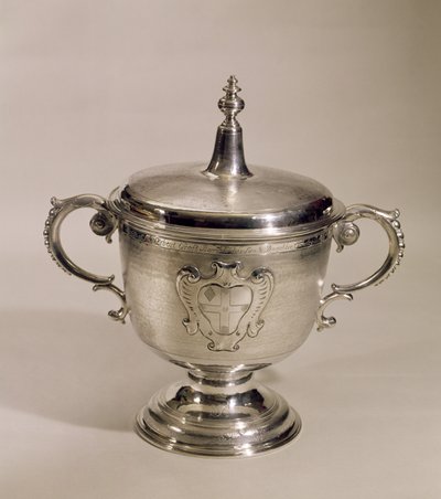 Puchar Jakuba II Steeple, 1685 (srebrny) autorstwa Benjamin Pyne