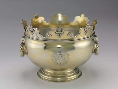 Miska na poncz Monteitha, 1715-16 autorstwa Benjamin Pyne