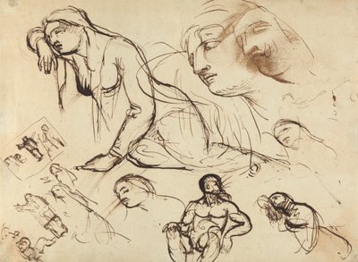 Studia figur Najświętszej Maryi Panny autorstwa Benjamin Robert Haydon