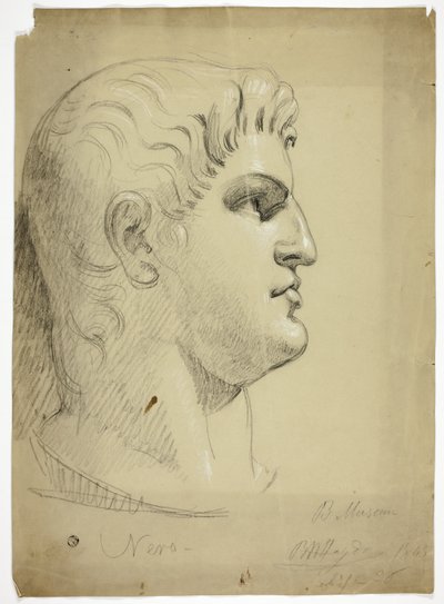 Szef Nerona w British Museum autorstwa Benjamin Robert Haydon