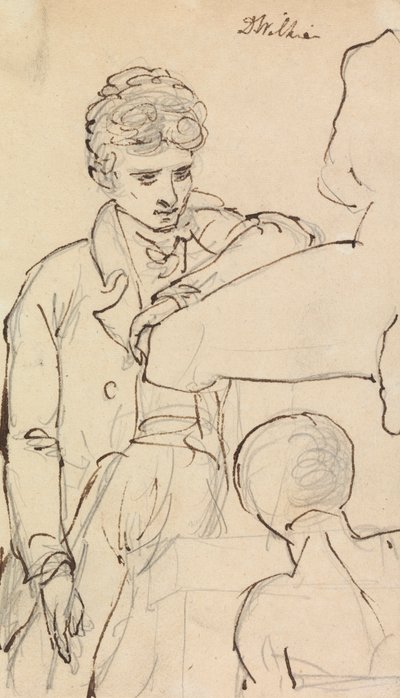 Studium mężczyzny autorstwa Benjamin Robert Haydon