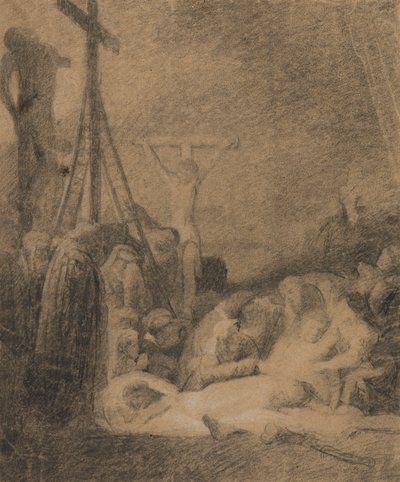 Studium Ukrzyżowania autorstwa Benjamin Robert Haydon