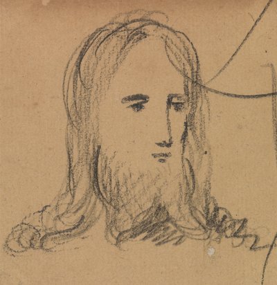 Studium twarzy Jezusa autorstwa Benjamin Robert Haydon