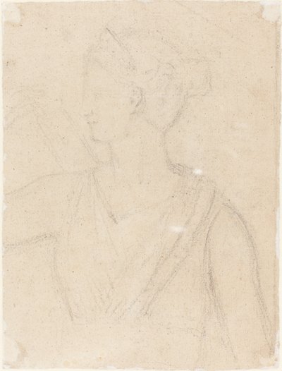 Studium posągu Diany w Watykanie [verso] autorstwa Benjamin Robert Haydon