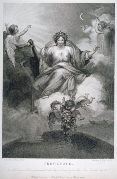 „Opatrzność”, 1794 autorstwa Benjamin Smith