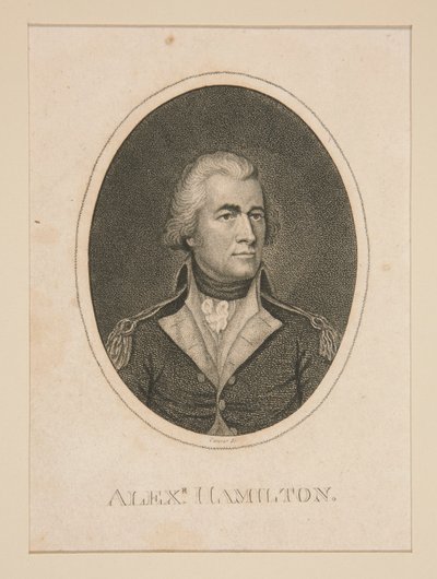 Aleksander Hamilton autorstwa Benjamin Tanner