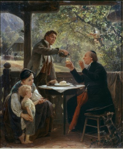 Wizyta pastora autorstwa Benjamin Vautier