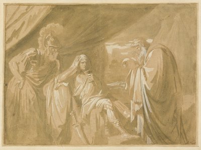 Zaufanie Aleksandra do jego lekarza Filipa autorstwa Benjamin West