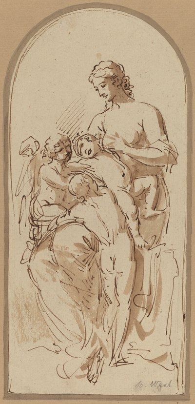 Jałmużna autorstwa Benjamin West