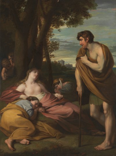 Cymon i Ifigenia autorstwa Benjamin West