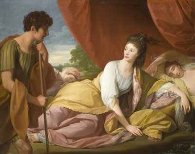 Cymon i Ifigenia autorstwa Benjamin West