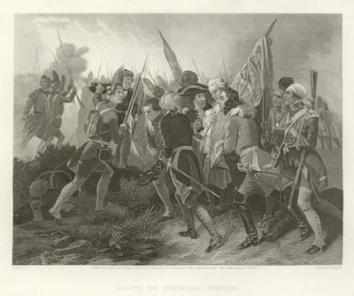 Śmierć generała Wolfe autorstwa Benjamin West