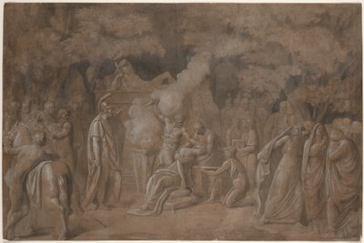 Śmierć Ifigenii (?) autorstwa Benjamin West