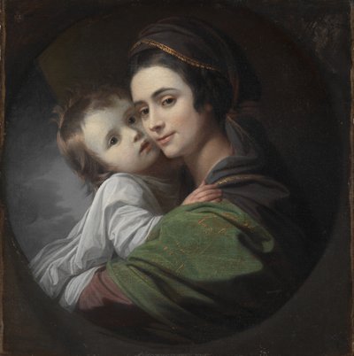 Elizabeth Shewell West i jej syn, Raphael autorstwa Benjamin West