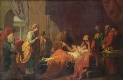 Erasistratus z Ceos autorstwa Benjamin West