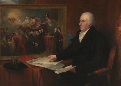Johna Eardleya Wilmota autorstwa Benjamin West