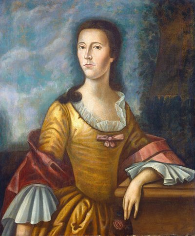 Mary Bethel Boude (pani Samuel Boude) autorstwa Benjamin West
