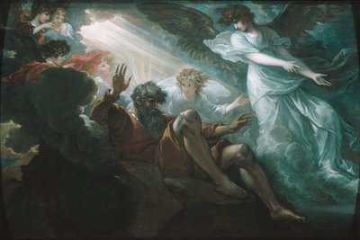 Mojżesz pokazał Ziemię Obiecaną autorstwa Benjamin West